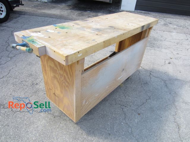 Lot 31-6086 - Rolling Shop Bench - 65" x 20 x 34