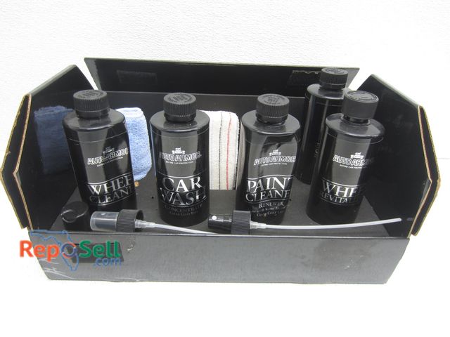 Lot 31-3496 - Car Cleaning Kit: Auto Armor, Wash, Concentrate, Wheel Cleaner, etc.