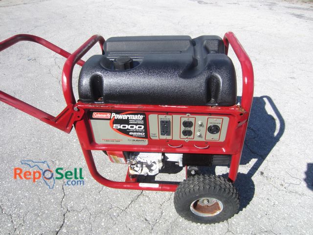 Lot 31-2117 - Powermate 5000/6250 Gas Generator - Has Compression