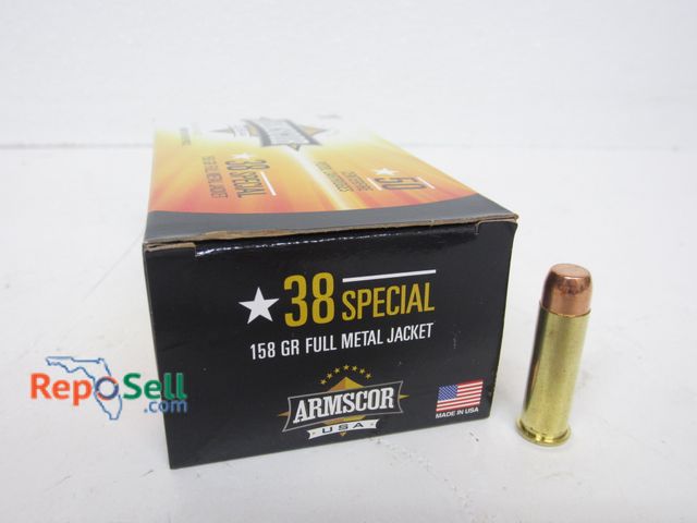 Lot 31-5288 - 50 rounds of .38 Special 158gr FMJ