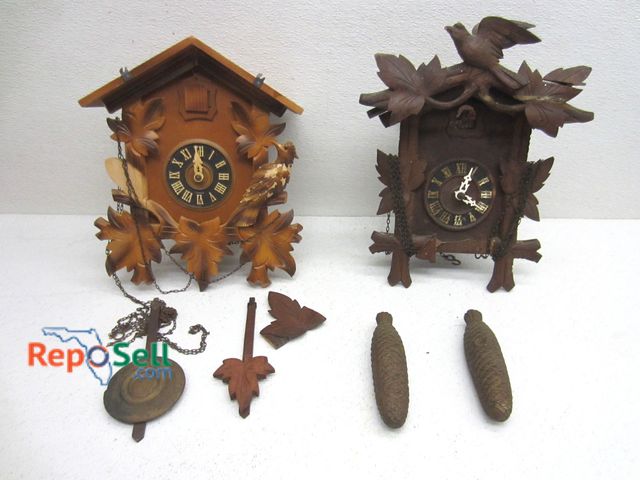 Lot 31-9170 - (2) Cuckoo Clocks For Repair