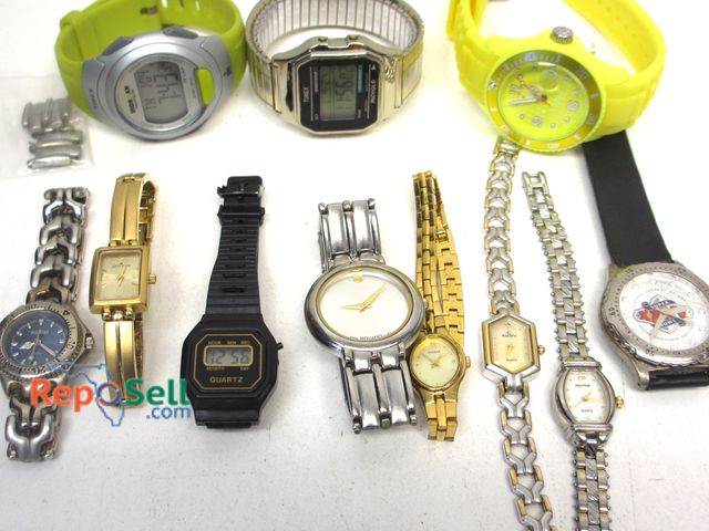 Lot 31-1018 - (11) Watches: Super Bowl, Elgin, Movado (not authenticated), ETC.