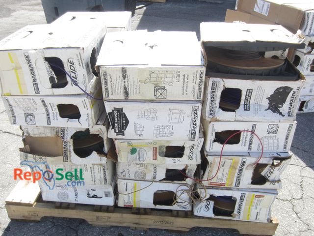 Lot 31-8538 - (15) Partial Rolls Of Assorted Electrical Wiring
