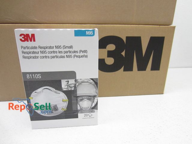 Lot 31-1188 - (480) 3M N95 particulate masks #8110S