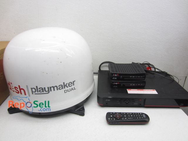 Lot 31-2386 - Dish Playmaker Duo, Dish Hopper 3 &amp; (5) Dish Joey w/ Power Cords &amp; Remotes - Tested a few/Po...