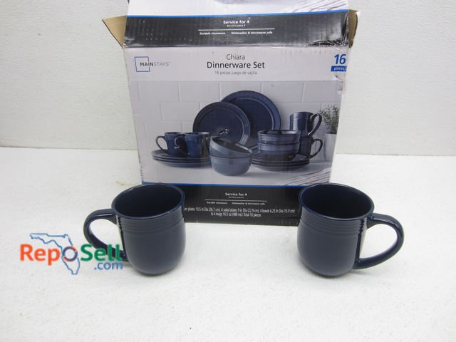 Lot 31-4068 - New Chiara 16pc Dinnerware Set - Serves 4
