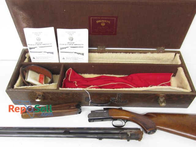 Lot 31-3308 - Ruger Red Label 20ga Over Under Shotgun with 26" Barrel. Heavy Rust on Barrel, Receiver and foregrip...
