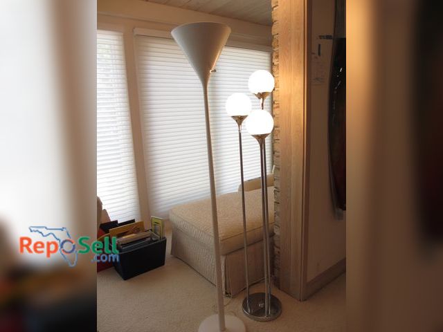 Lot 31-1295 - (2) Floor Lamps: Tallest is 64", Both Have 3 Light Settings, Both Power On