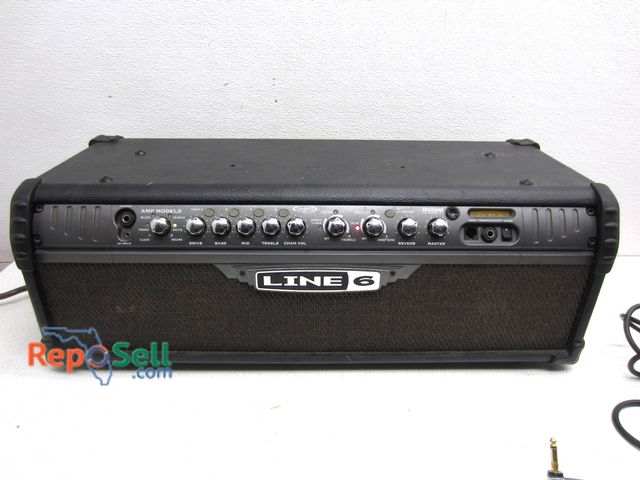 Lot 31-5322 - Line 6 Spider III Amplifier With Wires - Power On