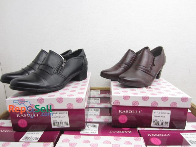 Lot 31-8152 - (18) Rasolli Womens Shoes, Sizes 7-11, (17) Black (1) 7.5 Wine - Appear New