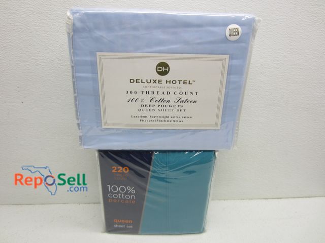 Lot 31-1059 - (2) sets Queen Sheets, Appear New