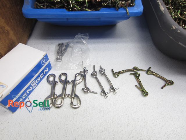 Lot 31-2075 - Large Lot of Outside Door Fasteners - Various Sizes &amp; Styles