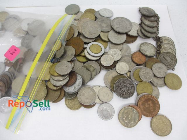 Lot 31-6030 - Foreign Coin Lot - 2.3 lbs