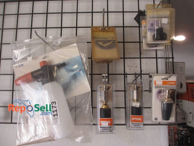 Lot 31-1173 - Includes A Stihl Foam Cannon, Rotating Nozzles With Filters, And 3.0 Multi-Function Nozzles. All Ite...