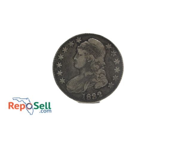 Lot 31-4016 - 1832 Capped Bust 50 Cent Piece