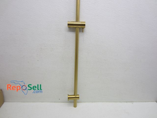 Lot 31-8180 - Fortis Slide Bar for Shower, Brushed Gold Finish, #6012000BG