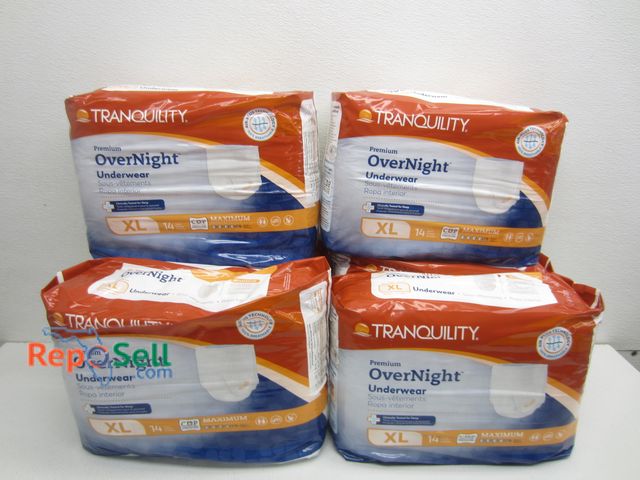 Lot 31-3199 - (84) Overnight Underwear XL (6 bags)