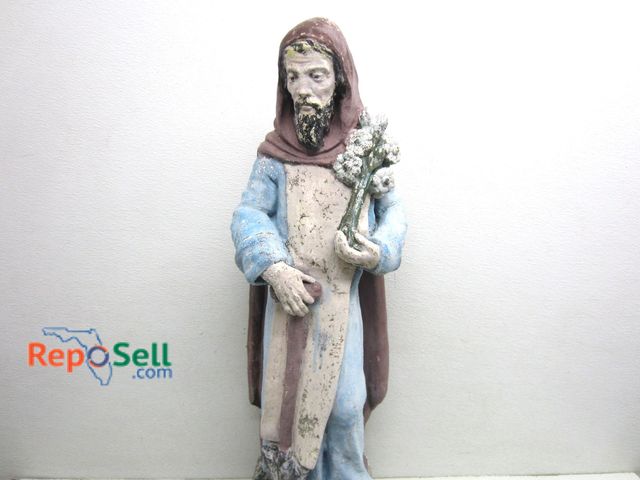 Lot 31-5420 - Concrete St. Joseph Statue 32" H
