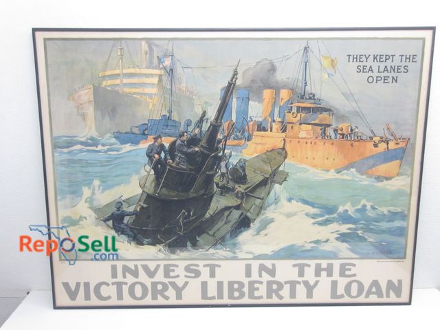 Lot 31-6531 - WF Powers Framed Art 39.5"x29.5"