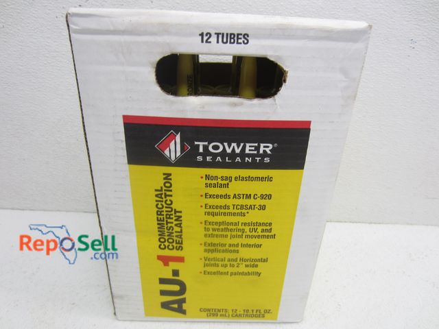 Lot 31-4047 - (12) Tubes of Tower Sealants AU-1 - Commercial Construction Sealant