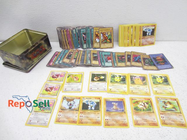 Lot 31-9173 - Lot Of Vintage 1999 Pokémon And 1996 YU-GI-OH Trading Cards