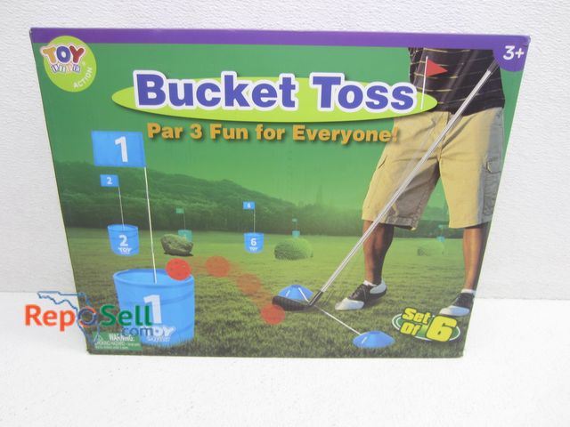 Lot 31-3222 - Bucket Toss Outdoor Game