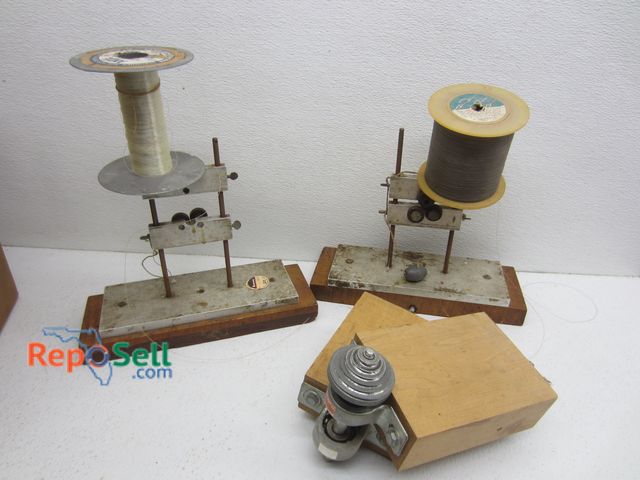 Lot 31-1444 - Fishing Line Spoolers with Spools