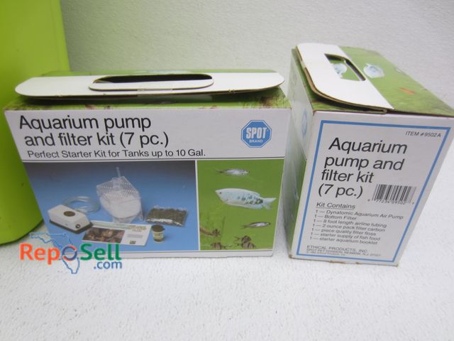 Lot 31-3318 - Tote of Aquarium Pump &amp; Filter Kits - New, Approx (25)