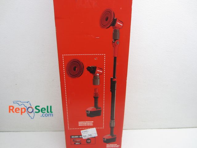 Lot 31-2143 - Craftsman 20V Powered Scrubber, 2hrs 25min Run Time: Includes 2.0AH Battery &amp; Charger, #CMCP5520...