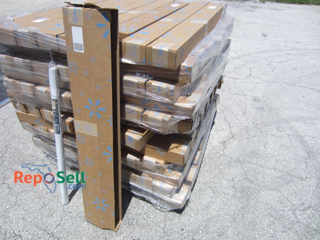 Lot 31-3151 - (96) Black Out Tear-To-Fit Roller Shades - White, 25"W to 37.25"W