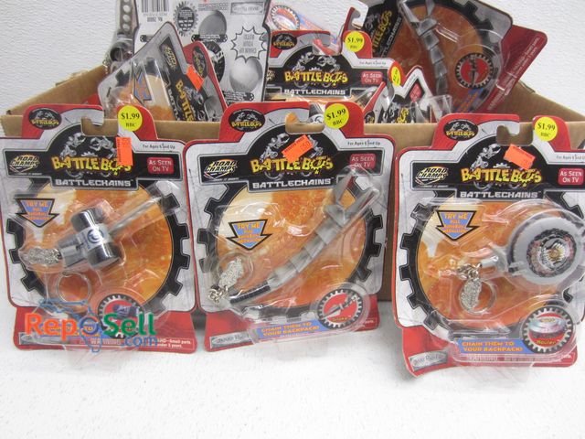 Lot 31-9053 - Lot Of Vintage Battle Bots Keychains