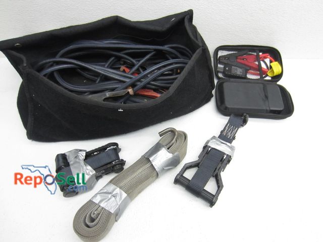 Lot 31-9371 - Jump Box, Jumper Cables, Ratchet Straps with Tote