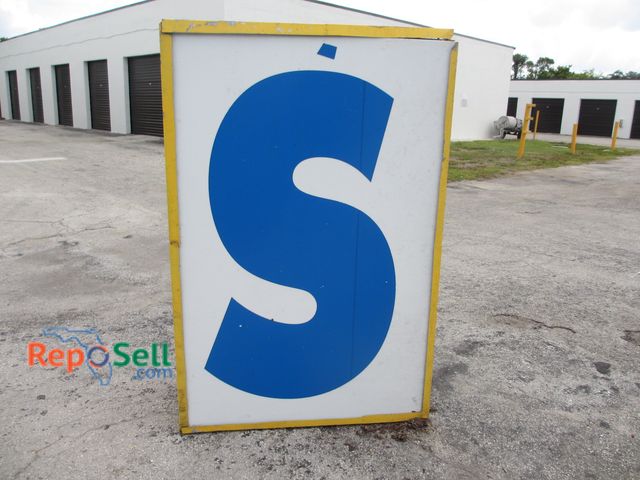 Lot 31-6450 - Large Lite-Up Sign from Shell Factory 24"x73"x50" - Hardwired, Bring Labor