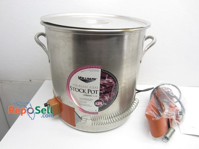 Lot 31-9188 - Vollrath Stainless Steel Stock Pot, 15gal, 3CDA5