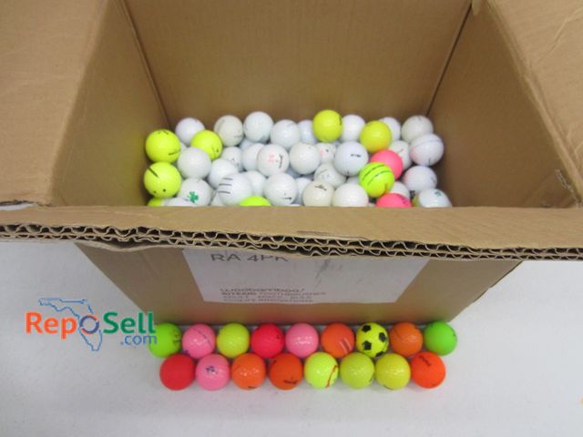 Lot 31-6138 - (200) Used Good Condition Playable Golf Balls: Titleist, Callaway, TaylorMade, Top Flight, Maxfli