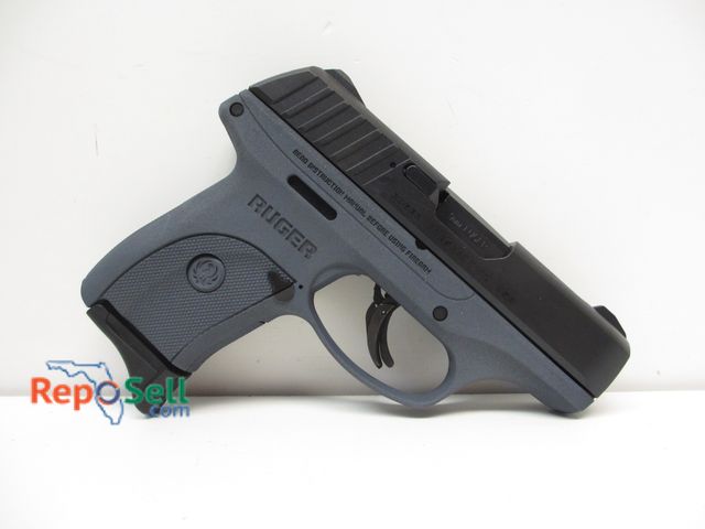 Lot 31-3251 - New in Box Ruger EC9s 9mm Compact Pistol, Blued/Cobalt, (1) 7rnd Mag, 3.2" Barrel
