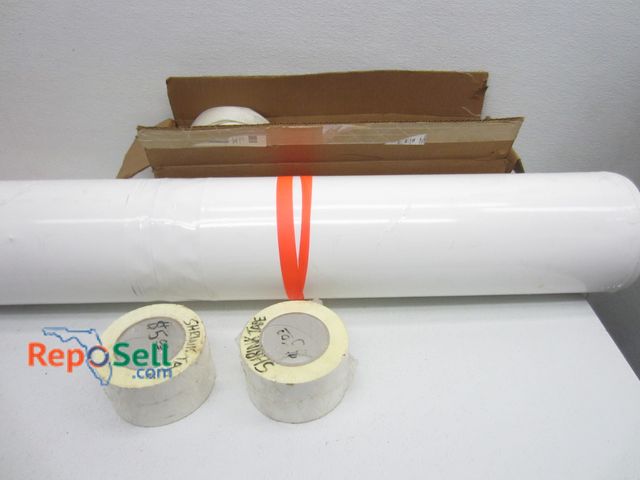 Lot 31-6325 - Roll Of Shrink Wrap 50" W With Tape And Binding
