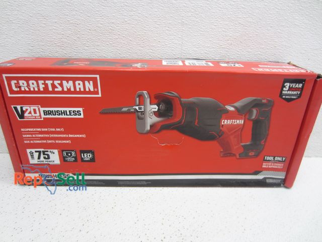 Lot 31-2159 - Craftsman 20V Reciprocating Saw - TOOL ONLY, #CMCS350B