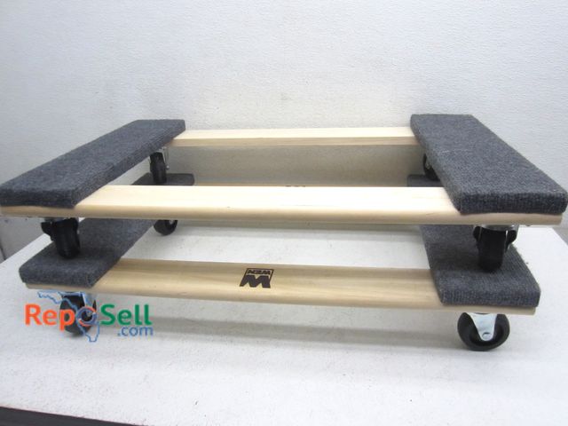 Lot 31-7130 - (2) 4-Wheel Moving Dollies 30"x18"