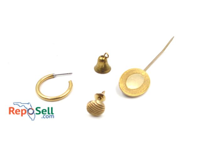 Lot 31-2028 - 10K Yellow Gold Assorted Jewelry - 4.56g total