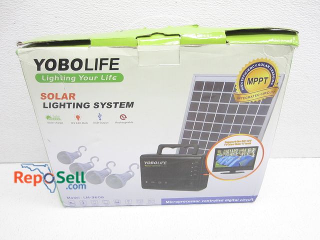Lot 31-2156 - Yobo Life Solar Lighting System