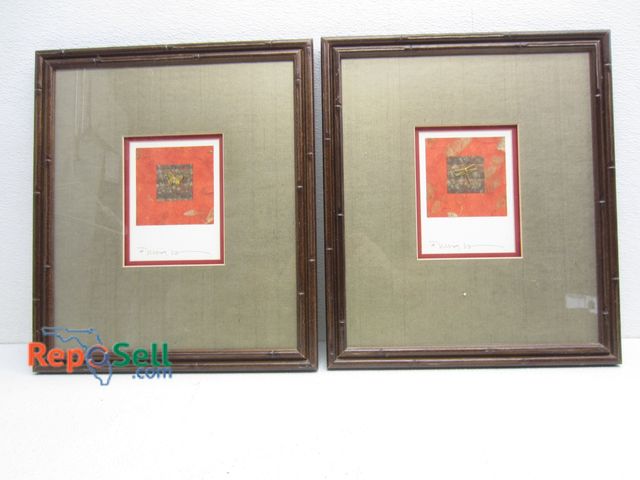 Lot 31-7415 - (2) Framed Art - Signed