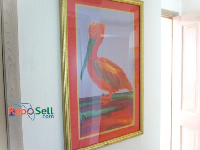 Lot 31-1302 - Orange Pelican 22"x28.5", 23:500, Signed (#35)