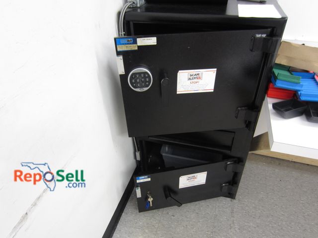Lot 31-3006 - Bluedot Safe Digital Combination Drop Safe with COMBO and KEYS  42" H x 24" W x 18" D - Buyer Must R...