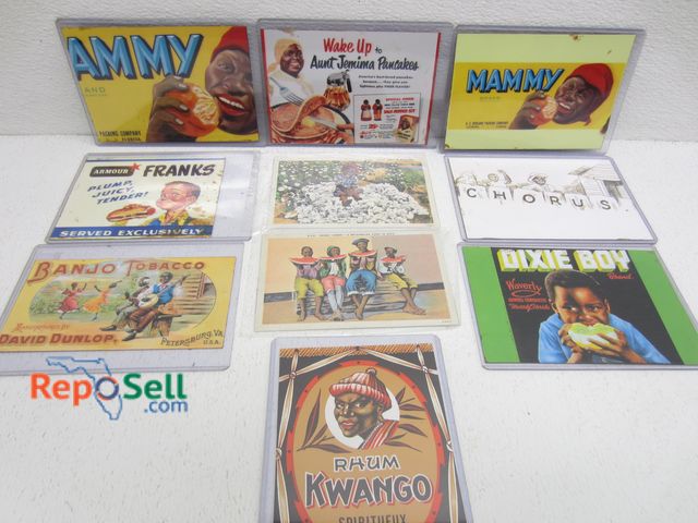 Lot 31-9337 - (10) Americana Collectible Cards