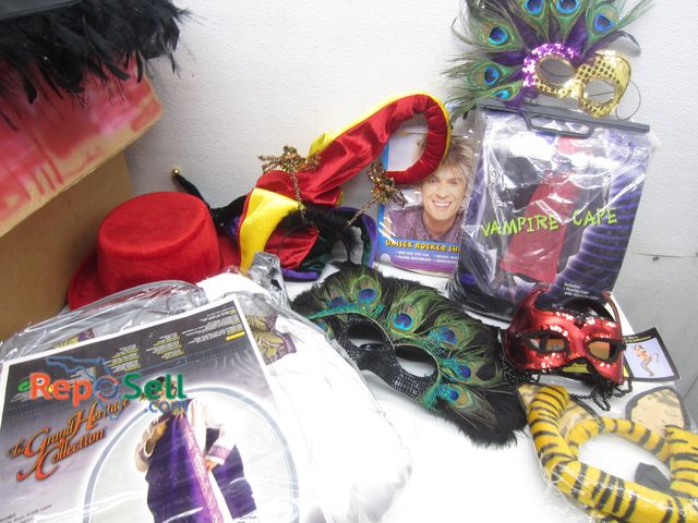 Lot 31-6065 - Fantasy Fest Adult Halloween Costumes: Wigs, Hats, etc.