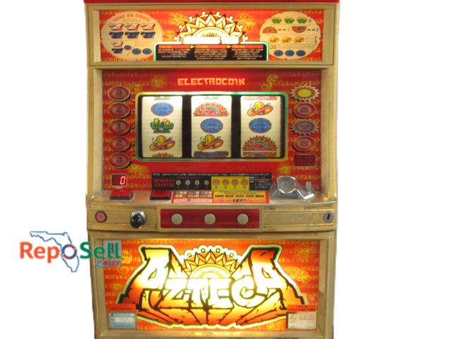 Lot 31-1118 - Electro Coin Challenge Time; Coin Operated Game Machine Powers On; 32"h x 13"d x 19"w