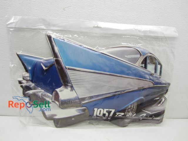 Lot 31-3270 - (2) Chevy Bel-Air Metal Sign