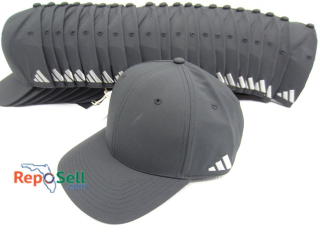Lot 31-7483 - (21) New Adidas Hats w/Tags - Small Tear on Cap at Top