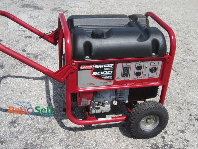 Lot 31-9148 - Powermate 5000/6250 Watt generator powered by Subaru #PM0435001 - has compression